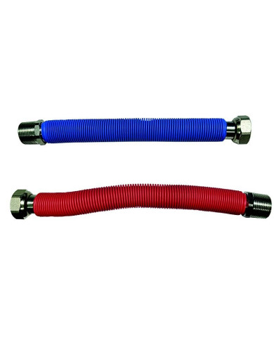 KIT TUBOS CORRUG. INOX-PVC EXT.50 A 100CM.1"HEHI