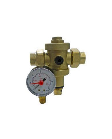 VALV.  REDUCCION PRESION 1/2" CON MANOMETRO