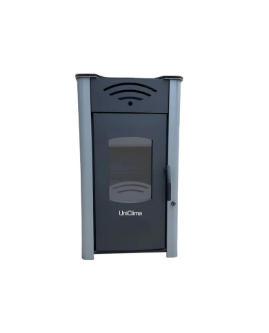 CALD. INTERIOR A LEÑA UNICLIMA ETNA BOILER 15 GRIS