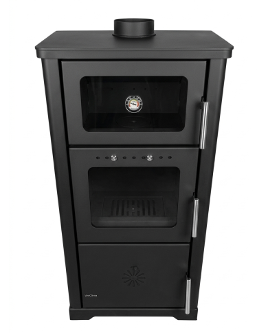 CALD. INTERIOR A LEÑA UNICLIMA RUSTIK 25 PLUS NEGR