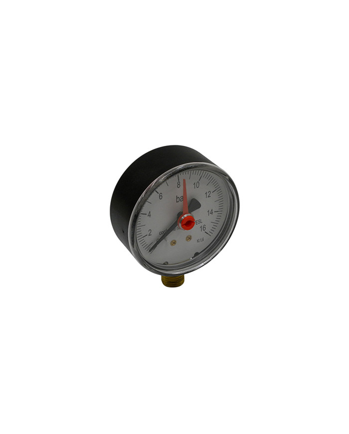 MANOMETRO RADIAL 0-16 BAR D 60X1/4"