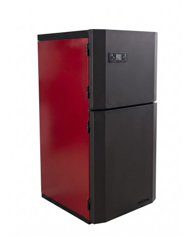 CALD. PELLET UNICLIMA PETRA 27.5KW. OUT.ROJA