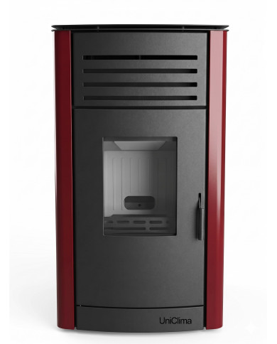CALD. PELLET UNICLIMA ALPINA 20KW. IN. ROJA