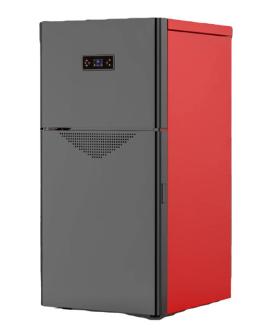 CALD. PELLET UNICLIMA PETRA 27.5KW. OUT.ROJA