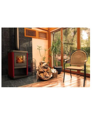 CALEFACTOR A LEÑA AMESTI/CLASSIC 400 BLANCO