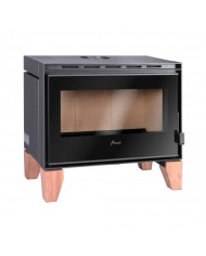 CALEFACTOR A LEÑA AMESTI/PALLADIO WOODEN FREE NEGR