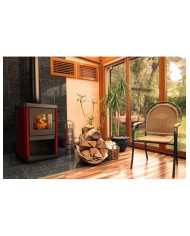 CALEFACTOR A LEÑA AMESTI/CLASSIC 400 BLANCO