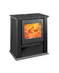 CALEFACTOR A LEÑA AMESTI/CLASSIC 500 NEGRO