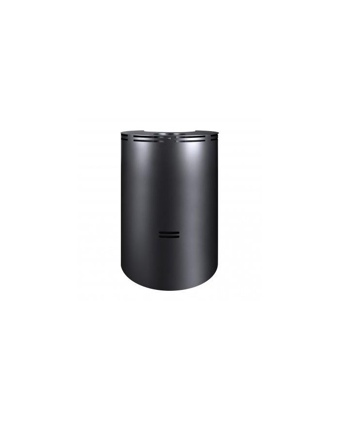 CALEFACTOR A LEÑA AMESTI/RONDO 440 5" NEGRO