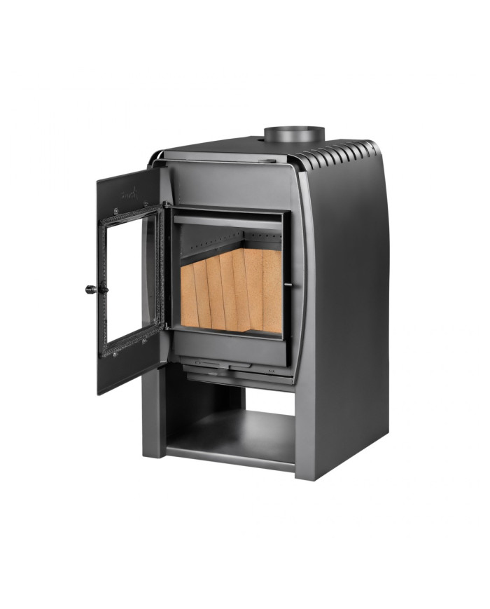 CALEFACTOR A LEÑA AMESTI/NORDIC 450 NEGRO