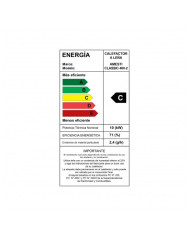 CALEFACTOR A LEÑA/AMESTI CLASSIC 400 NEGRO