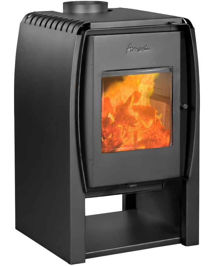 CALEFACTOR A LEÑA AMESTI/NORDIC 450 NEGRO