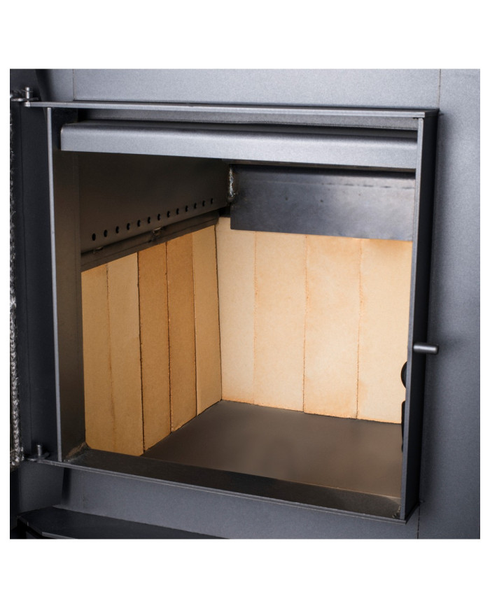 CALEFACTOR A LEÑA AMESTI/NORDIC 450 NEGRO