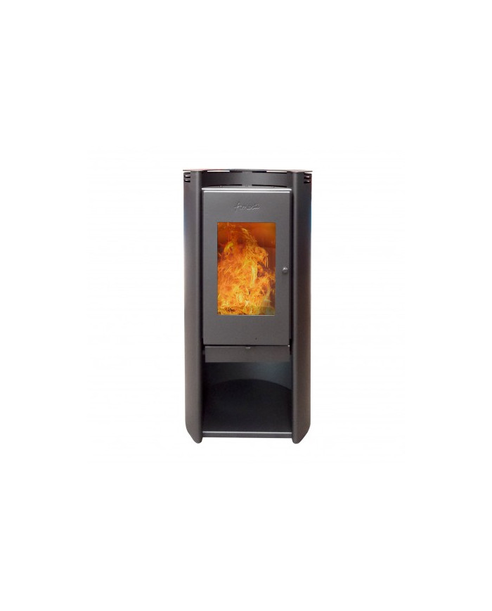CALEFACTOR A LEÑA AMESTI/RONDO 450 DESIGN NEGRO