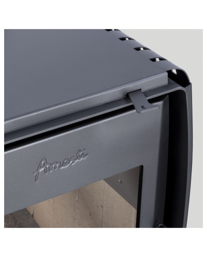 CALEFACTOR A LEÑA AMESTI/NORDIC 450 NEGRO