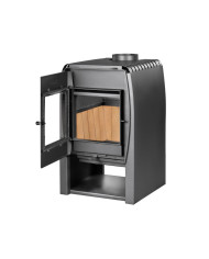 CALEFACTOR A LEÑA AMESTI/NORDIC 450 NEGRO