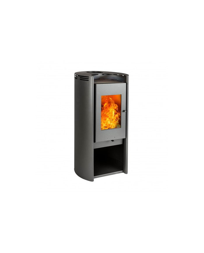 CALEFACTOR A LEÑA AMESTI/RONDO 450 DESIGN NEGRO
