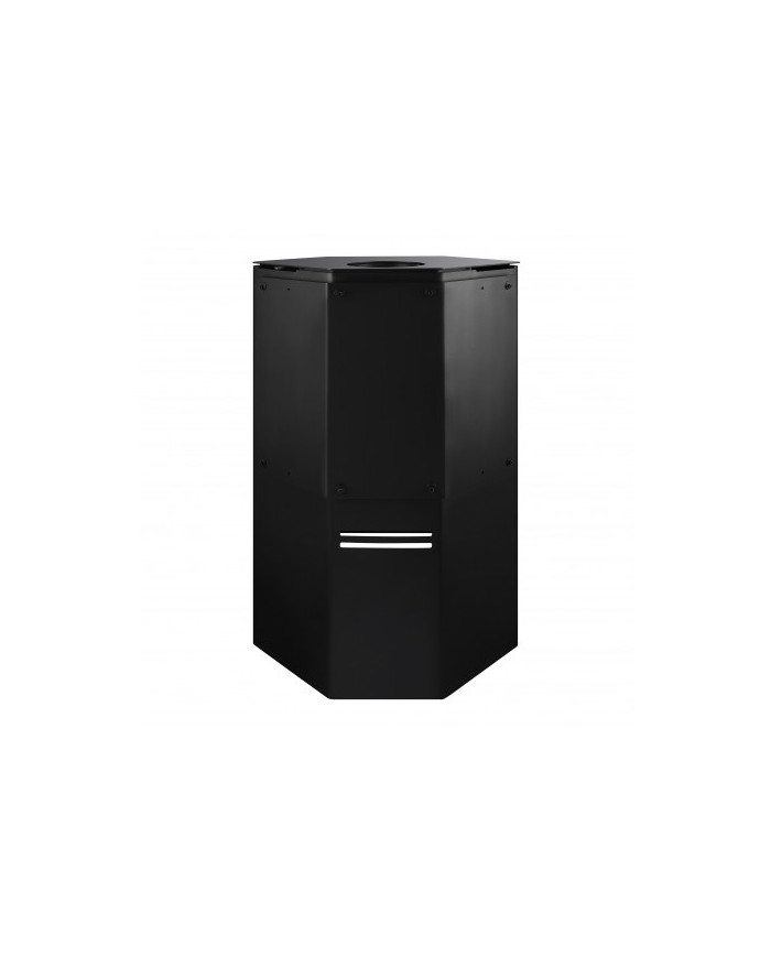 CALEFACTOR A LEÑA AMESTI/CORNER 650 NEGRO