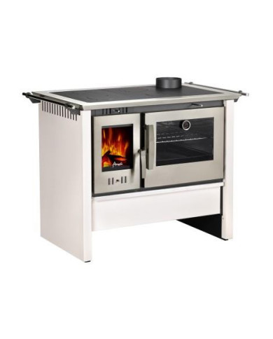 COCINA A LEÑA AMESTI/ALLEGRA XL. COMB.LENTA BLANCO