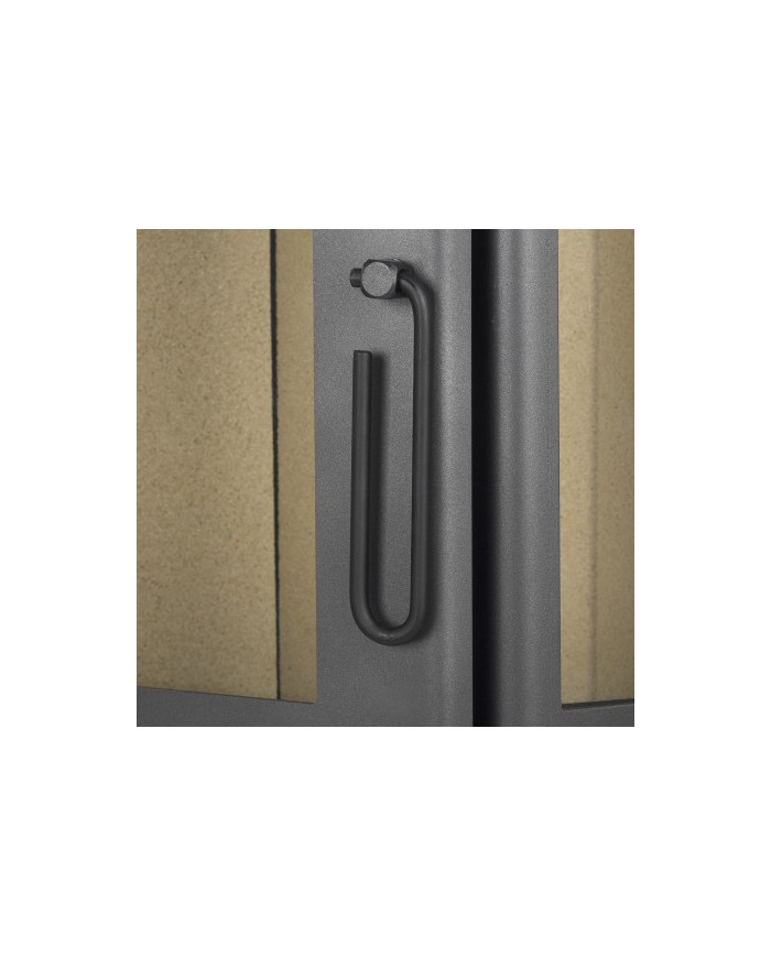 CALEFACTOR A LEÑA AMESTI/CORNER 650 NEGRO