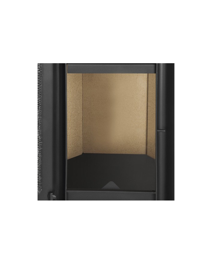 CALEFACTOR A LEÑA AMESTI/CORNER 650 NEGRO