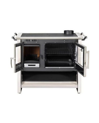 COCINA A LEÑA AMESTI/ALLEGRA XL. COMB.LENTA BLANCO