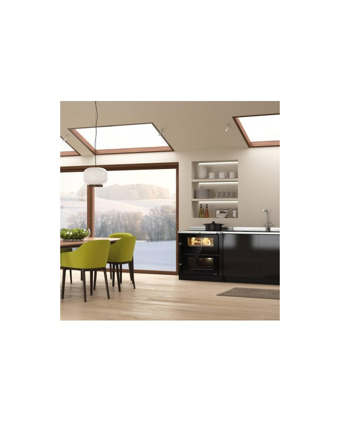 COCINA A LEÑA AMESTI/SUPREMA COMB.LENTA INVERTD