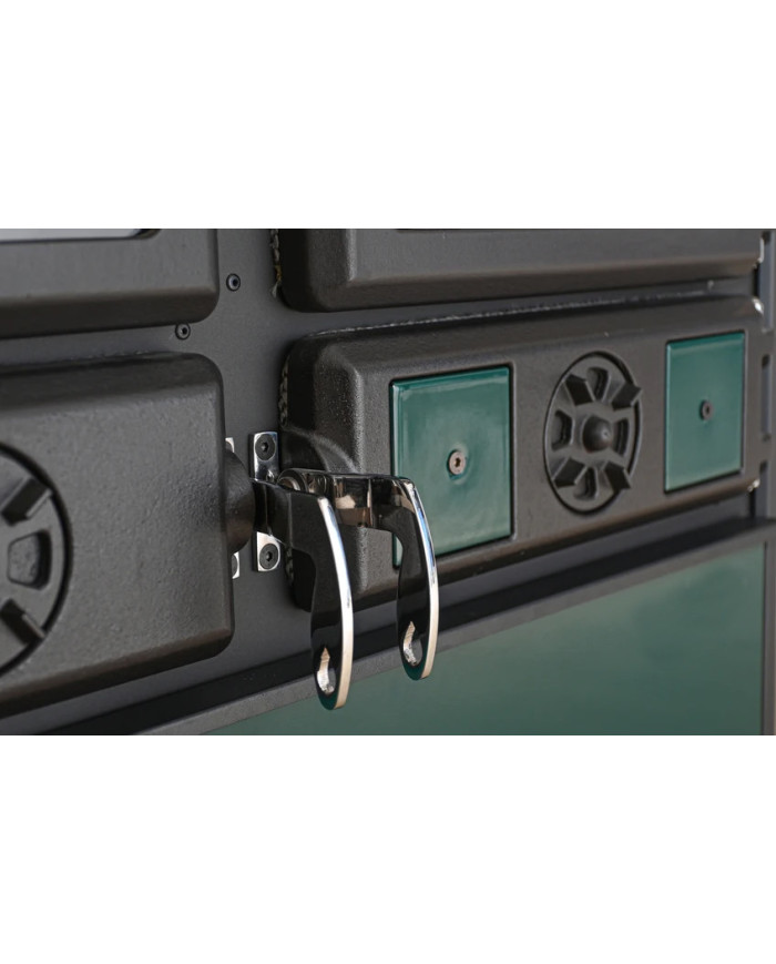 COCINA A LEÑA UNICLIMA VITTORIA VERDE 9KW