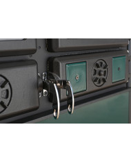 COCINA A LEÑA UNICLIMA VITTORIA VERDE 9KW