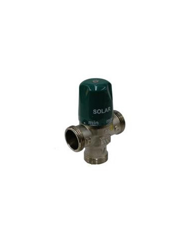 VALV.MEZCLA.TERMOST.SOLAR.3/4"HE 30-65°C.SIN RACOR