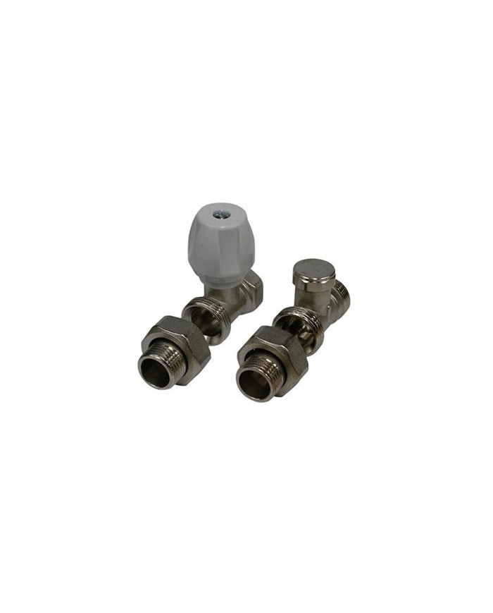 JGO. VALV RECTA + UNION RECTA REGULACION PEX 20 C/ADAPTADORES