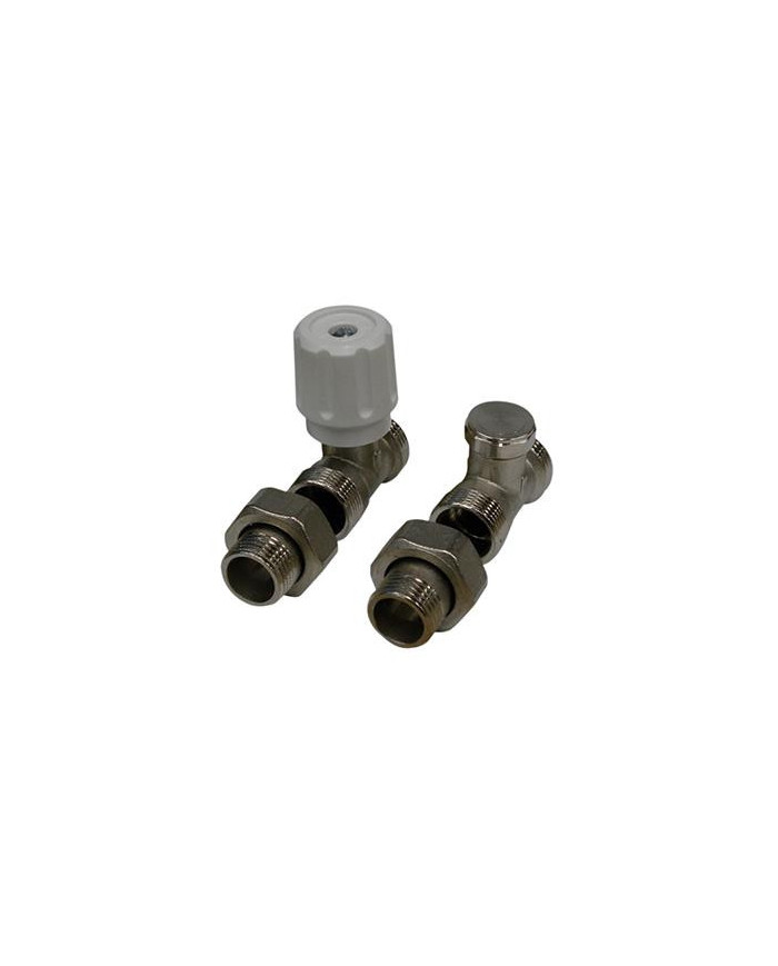 JGO. VALV RECTA + UNION RECTA REGULACION PEX 16 C/ADAPTADORE