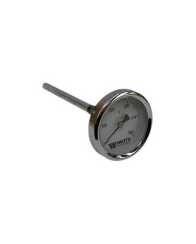TERMOMETRO CHIMENEAS, 0 - 500ºC D 60 MM, L 150