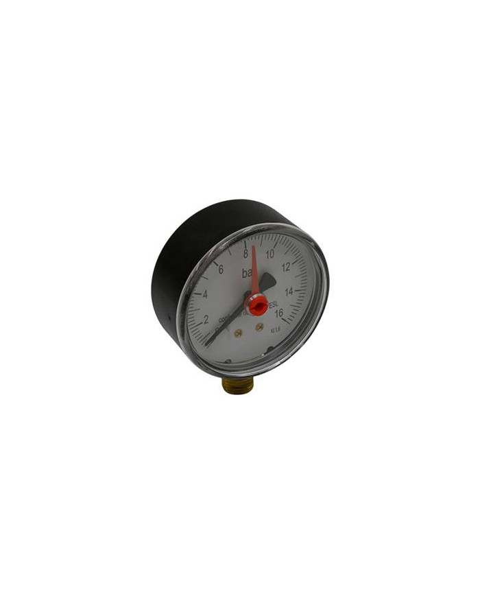 MANOMETRO RADIAL 0-16 BAR D 60X1/4"