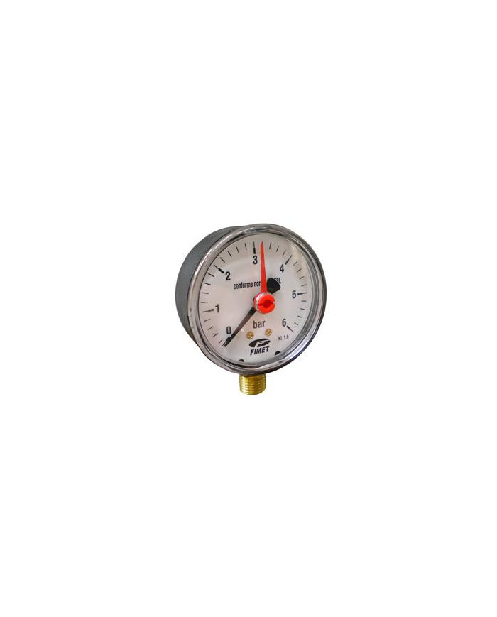 MANOMETRO RADIAL O-6 BAR D 60 X 1/4