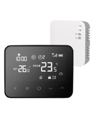 TERMOSTATO  PROGRAMABLE UNICLIMA  REMOTO WIFI  BLACK WFR