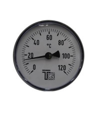 TERMOMETRO INMER AXIAL 0-120ºC D 60 MM,L 50,1/2"