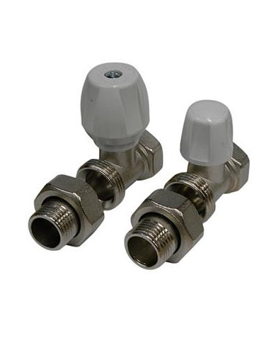 JGO. VALV RECTA + UNION RECTA REGULACION 1/2 HI