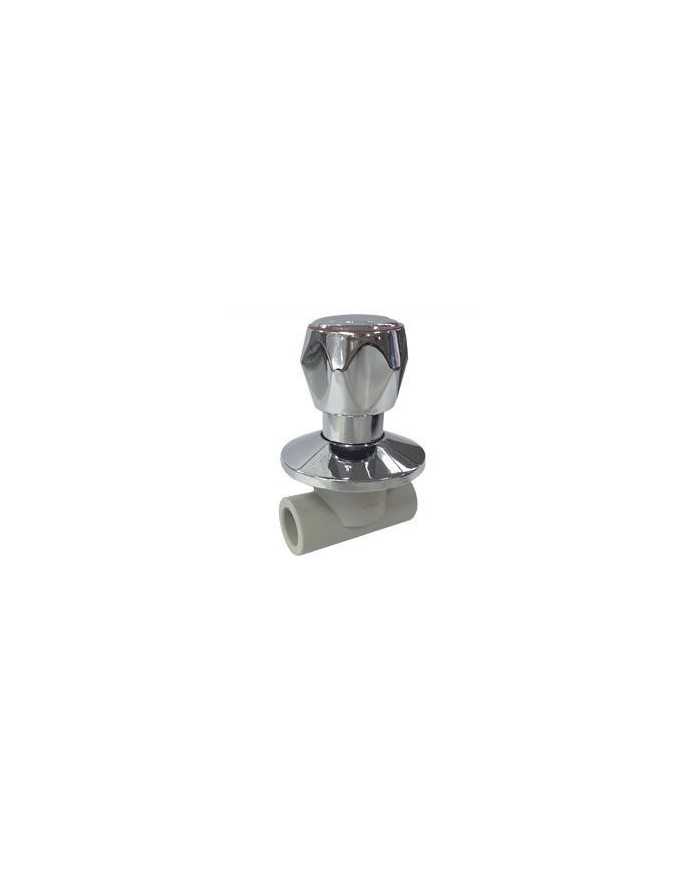 LLAVE DE PASO PPR CROM  20