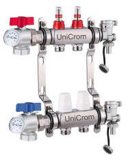 COLECTOR KIT/FULL UNICROM C/REG  1",HI X 2V PEX 20