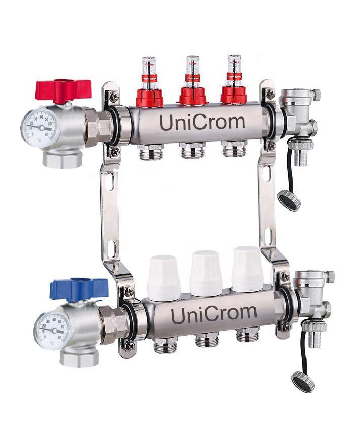 COLECTOR KIT/FULL UNICROM C/REG  1",HI X 3V PEX 20