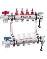 COLECTOR KIT/FULL UNICROM C/REG  1",HI X 4V PEX 20