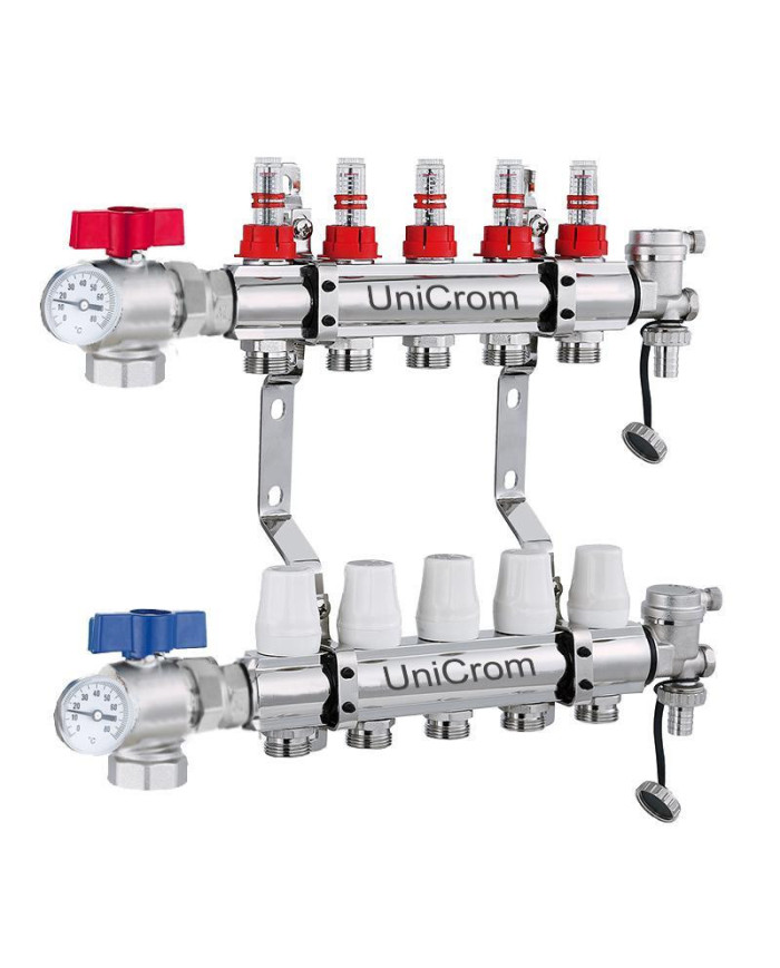 COLECTOR KIT/FULL UNICROM C/REG  1",HI X 5V PEX 20