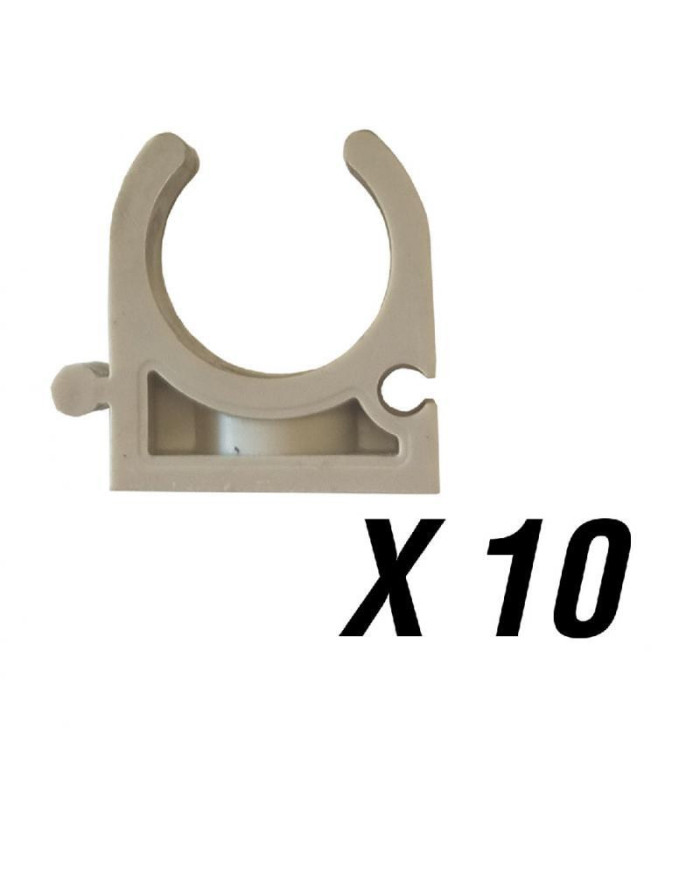 ABRAZADERA PPR 20 MM (10 UNI)