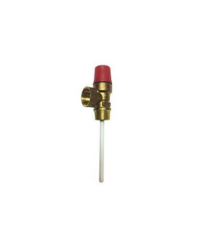VALV. SEG. TERMOST. PRESION 3BAR, 99°C, 3/4" HE LEÑA