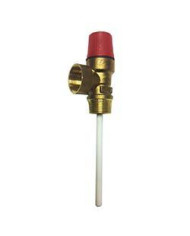 VALV. SEG. TERMOST. PRESION 3BAR, 99°C, 3/4" HE LEÑA