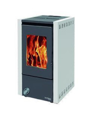 ESTUFA PELLET UNICLIMA KARINA 6 KW BLANCA