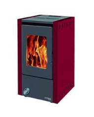 ESTUFA PELLET UNICLIMA KARINA 6 KW ROJA