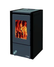 ESTUFA PELLET UNICLIMA KARINA 6 KW NEGRA