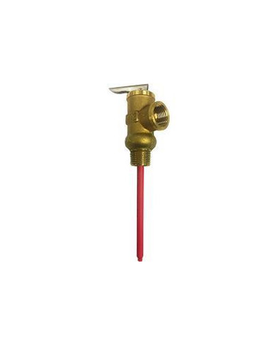 VALV. SEG. TERMOST. PRESION 7 BAR, 99°C, 1/2"HE SOLAR